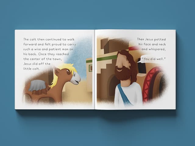 Children’s book illustration by Heather van der Dys